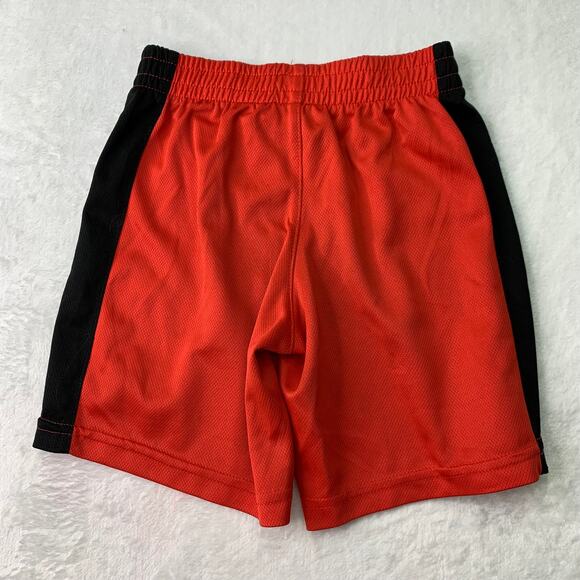 Hurley Boys Sz 6 Outfit Shorts Shirt Red White Blue Circle Flag Logo Spellout - Picture 6 of 8